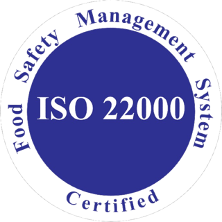 ISO 22000 Food Safety Management System certified