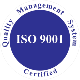 ISO 9001 Quality Management System certified